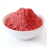 Gedroogde aardbeienplakjes in bulk, gedroogde fruitsnack