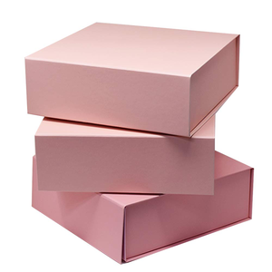 HENGXING custom logo printed black a4 gift boxes magnetic lid box with logo