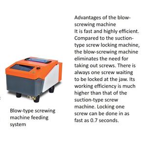 Handheld Automatic <span class=keywords><strong>Air</strong></span> Supply <span class=keywords><strong>Feeder</strong></span> mit verschiedenen Spezifikationen und Anpassungs optionen Schrauben maschine - Product Image 4