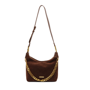 Sac à bandoulière en daim rétro <span class=keywords><strong>français</strong></span> de niche, élégant et polyvalent, pour la vente en gros transfrontalière - Product Image 1