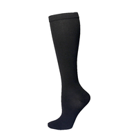 Chaussettes de compression athlétiques personnalisées à manchette épaisse en tricot respirant pour hommes et femmes, soutien de la circulation 15-20 mmHg – Meilleures ventes
