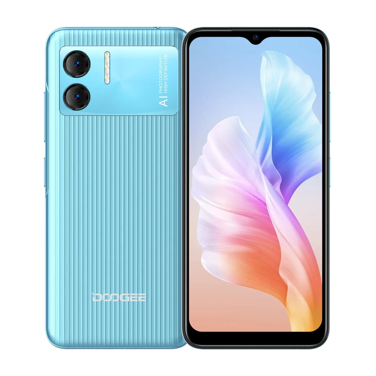2023 Hot Selling Nieuwe Originele Mode Telefoon Doogee X98 3Gb 16Gb Gezichtsherkenning 6.52-Inch Android 12 Dual Simkaart Mobiele Telefoon