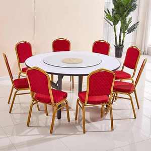 Wholesale Cheap Plywood Hotel Banquet <strong>Folding</strong> <strong>Table</strong> Restaurant <strong>Round</strong> <strong>Table</strong> for Events - Product Image 6
