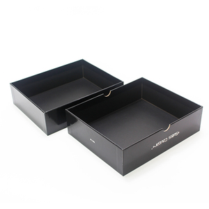 Cao Cấp Cao Cấp Matte Kết Thúc Cứng Tông Giấy Màu Đen Gói Rỗng Hộp Điện Thoại Di Động Cho Điện Thoại Di Động Tai Nghe Tai Nghe Điện Tử - Product Image 5