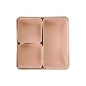 Hot Sell Colorful Multifunctional Felt <b>Storage</b> Organizer <b>Office</b> Desktop Item <b>Storage</b> Box Felt <b>Storage</b> - Product Image 1