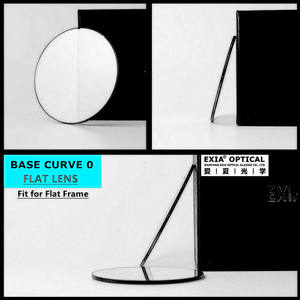 Exia a6 lentes de cor gradiente flash espelhado, ouro lentes de sol uv400 plano - Product Image 6