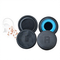 Coussinets d'oreille en cuir protéiné souple de remplacement pour casque sans fil DELL WL5022 Pro, coussinets en mousse à mémoire de forme, vente en gros, ajustement confortable
