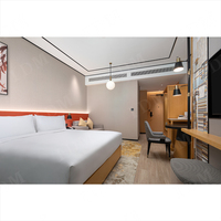 Conjunto de muebles de dormitorio para Hotel, Set de muebles de estilo moderno de Dubái para Interior de Hotel