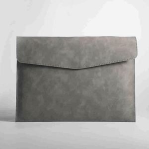 <b>A4</b> PU <b>Files</b> Folder Magnetic Buckle Large Capacity High-end Waterproof Enterprise Customized LOGO for Meeting Business Gifts - Product Image 6