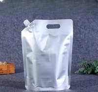 Pochette Doypack à bec verseur en aluminium haute barrière pour liquides