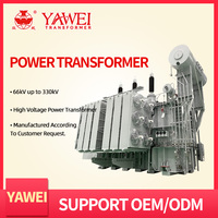 Transformadores de Potencia Trifásicos YAWEI ONAN de 110KV 220KV, Sumergidos en Aceite, de Alta Tensión, 10MVA -100MVA, Nuevo Diseño 2026, Alta Calidad, Bajo Precio