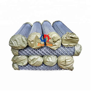 11 गेज तार 2x2 इंच 50x50 मिमी फार्म और फील्ड चेन लिंक बाड़ गैल्वेनाइज्ड डायमंड वायर - Product Image 1