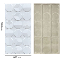 Panneau mural moderne en pierre artificielle, léger, en PU, conception 3D pour la cuisine et le dessus de vanité, panneau en fausse pierre de polyuréthane