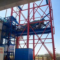 Système de levage vertical pour camions à ciment de 60 tonnes, élévateur industriel spécial pour l'ingénierie routière et ponteuse