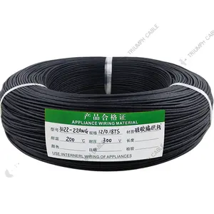 免费样品凯旋电缆制造UL1571线30v聚氯乙烯护套ROHS证书红色黑色灰色蓝色电线