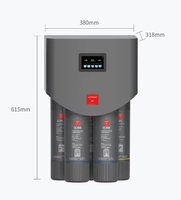 Système de filtration d'eau par osmose inverse à 5 étapes Lonsid Commercial High Flux, haute capacité, bas prix, 600G 1200G