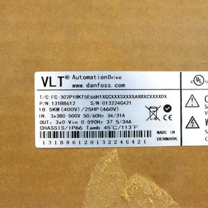 Variateur de fréquence AC FC302 18,5 kW FC-302P18KT5E66H1XGCXXXSXXXXAXBXCXXXXDX 380-500V en stock - Product Image 5