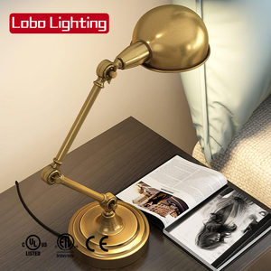 Công Nghiệp Kim Loại Dài Đu Cánh Tay Đèn Bàn Cho Phòng Khách Sạn Đầu Giường Văn Phòng Đọc Sách Bảng Đèn - Product Image 2