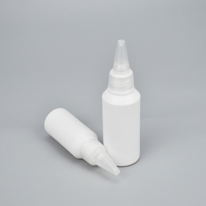 Hot Sale LingKa Monobloc <b>Bottle</b> Glue HDPE Plastic Soft <b>Squeeze</b> Long Spout with Screw Cap for Chemical Use - Product Image 3