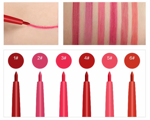 MLM Vegan Matte <b>Lip</b> Liner Waterproof Liquid <b>Lip</b> Gloss Cruelty Free No Smudge High Color <b>Lip</b> Kit Wholesale vegan cosmetic gloss - Product Image 4