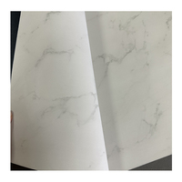12X18 motif de marbre blanc 0.8mm découpe laser feuilles de similicuir laser noir métallisé sans adhésif