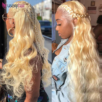 Paquetes de cabello humano ondulado de color rubio miel 613 vietnamita crudo de 30 pulgadas 100% extensiones de trama de tejido de cabello Virgen sin procesar
