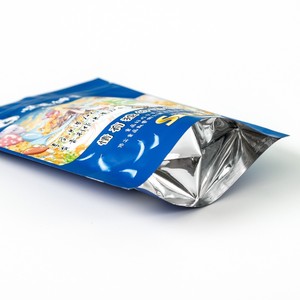 Bolsa autosellable a prueba de humedad para envasado de alimentos para mascotas, bolsa de plástico y aluminio con sellado de ocho lados para alimentos liofilizados, venta al por mayor. - Product Image 6