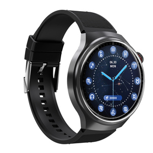 Nuevo producto caliente ZD4 PRO pantalla redonda reloj deportivo Frecuencia Cardíaca presión arterial oxígeno en sangre ECG monitoreo asistente de voz ZD4pro <span class=keywords><strong>S</strong></span> - Product Image 3