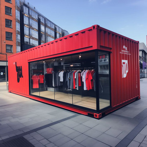 2025 New 20/40ft <span class=keywords><strong>Container</strong></span> vận chuyển cửa hàng cửa hàng cho quần áo sang trọng hiện đại <span class=keywords><strong>prefab</strong></span> thể thao pop-up cửa hàng <span class=keywords><strong>container</strong></span> - Product Image 2