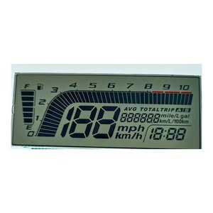 Rohs nhà sản xuất tùy chỉnh va <span class=keywords><strong>COG</strong></span> COB xe máy <span class=keywords><strong>LCD</strong></span> I2C Đồng hồ tốc độ hiển thị cho đồng hồ tốc độ điện - Product Image 4