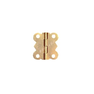 Bisagra de mariposa de hierro para muebles, 26 mm x 28 mm, montaje en superficie, para caja de regalo - Product Image 5
