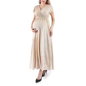 fashion long lady elegant bridesmaid dresses pregnant dresses plus size maternity dresses for photography