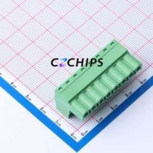 DB2EK-5.0-8P-GN-S Plug-in Terminal Block P=5mm Connector ( Connector Type: Male Plug )( Construction: 1x8P )( Pitch: 5mm ) - Product Image 2