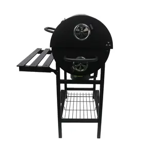 Parrilla de barbacoa comercial de 60kg, máquina eléctrica para asar cerdos, máquina rotativa para parrilla de pollo/