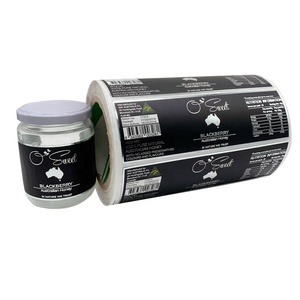 Cá Nhân Hot Stamping Thân Thiện Với Môi Vinyl Sticker In Ấn Cho Bee Mật Ong/Thực Phẩm Chai Container Lọ Bao Bì Nhãn - Product Image 6