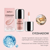 Fard à paupières liquide nude chatoyant, brillance délicate, sans poudre, longue tenue, séchage rapide, fard à paupières qui ne se décolore pas
