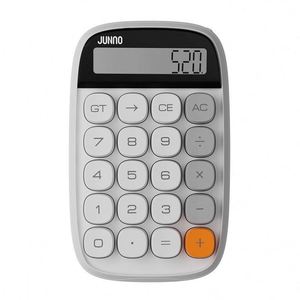 Linda Calculadora Mecánica Rosa de 10 Dígitos con Pantalla LCD Grande, Estilo Científico, Batería, Caja de Plástico de Color, Mairun Mr001 - Product Image 1