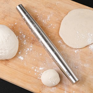 Stainless Steel <b>Rolling</b> Pin 32cm 37cm 42cm For Dough Noodle Making Kitchen <b>Tool</b> - Product Image 3