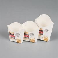 Boîtes de vente directe d'usine pour l'emballage Boîte de papier d'emballage alimentaire en gros pour frites