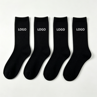 Chaussettes en coton personnalisées avec logo pour hommes, service de conception et de maquette GRATUIT, conception OEM ODM, créez vos propres chaussettes décontractées, vente en gros