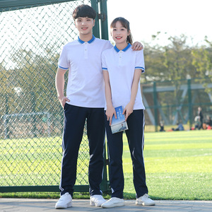เสื้อโปโลปักโลโก้ตามสั่ง ผ้าฝ้ายยาว 32% โพลีเอสเตอร์ 68% คอเสื้อตัดกัน แขนสั้น ระบายอากาศได้ดี เหมาะสำหรับชุดนักเรียน - Product Image 5