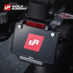 Soporte de matrícula universal Gold Wing para motocicletas R1250/R1300Adv y C400 - Product Image 2