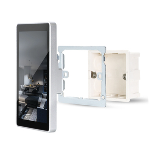 Pantalla táctil de hotel inteligente de 5,5 pulgadas, Control de temperatura, Panel táctil KNX, Control Central de pared, interruptor KNX inteligente de vidrio - Product Image 2