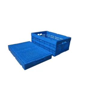 NEXARA Hot Sale PP 590*395*230mm Foldable Plastic Basket Series For Warehouse