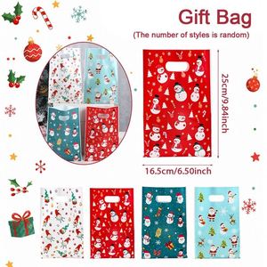 Christmas Reusable Letter Print <b>Large</b> Tote <b>Bags</b> <b>Gift</b> Shopping <b>Bags</b> for Holiday & Party Use - Product Image 5