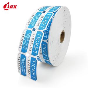 Papel en Rollo para Boletos de Sorteo/Cupones con Logotipo Personalizado - Product Image 1