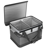 Sac de pique-nique extérieur pliable boîte de rangement de vaisselle pour Barbecue grande capacité sacs isothermes d'isolation étanche sacs de Camping