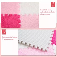 Vente en gros pas cher prix jouets eva mousse puzzle tapis 10 pcs doux peluche tapis pour enfants chambre d'enfants garder au chaud tapis de jeu