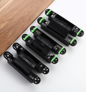 Нержавеющая сталь современный Невидимый трехмерный Регулируемый Гидравлический дверной шарнир мягкое закрытие бесшумное управление легко - Product Image 3