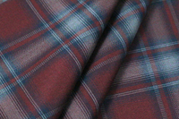Haute Qualité Fibre De Bambou Polyester Tissé Résistant Aux Rides Sergé Fil Teint Chemise Vérifie Tissus